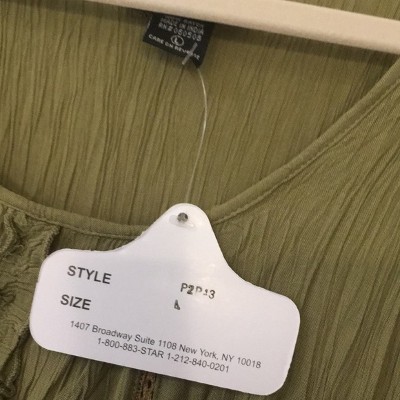 Angie Boho bougie olive tank large - Picture 2 of 4